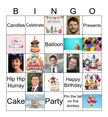 Birthday Bingo Card