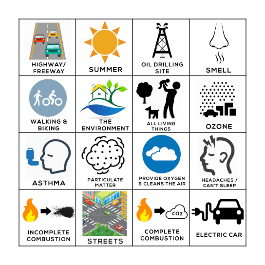 Environmental Health BINGO Card