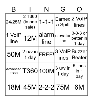 RED EMBER BINGO Card
