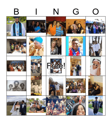 Scott Family Reunion 2018 Bingo Card