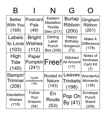 Getting to Know You Bingo Card