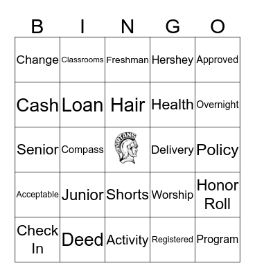 Consistent Expectations Bingo! Bingo Card