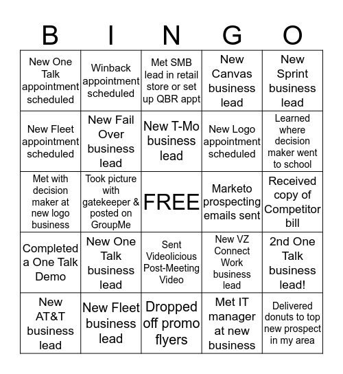 HI AUGUST BLITZ Bingo Card