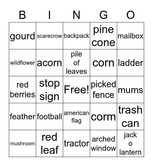 REUNION 2018 Bingo Card