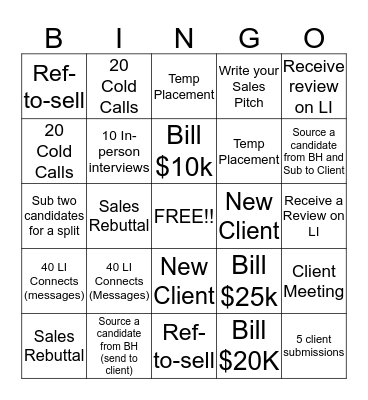 Paramount BINGO Card