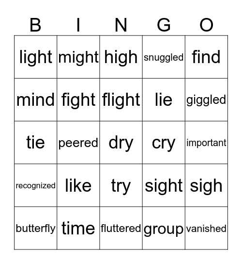 Healthy Bones Bingo Card