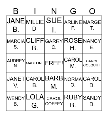 CERAMIC BINGO BOARD Bingo Card