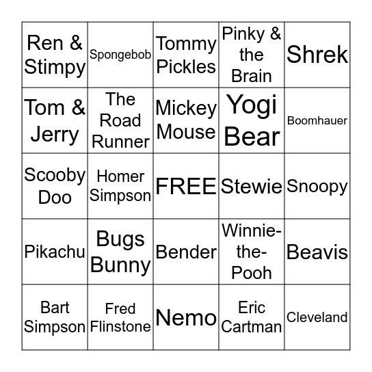 BLOSSOMS BINGO! Bingo Card