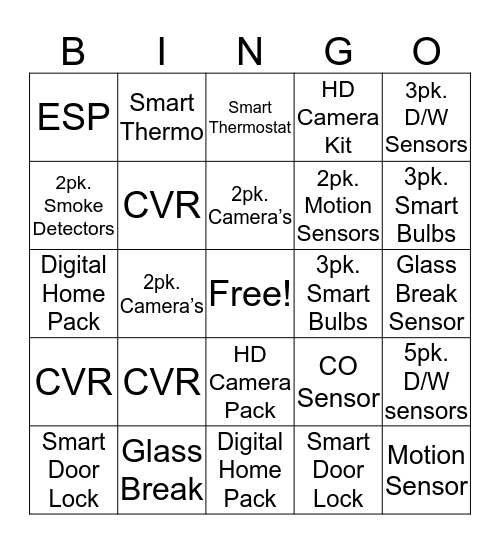 Homelife Bingo  Bingo Card