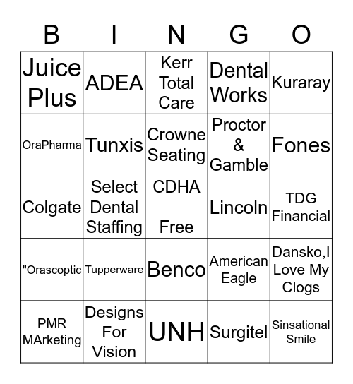 97th Annual Nutmeg Conference Bingo Card