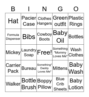 Mason Manning  Bingo Card