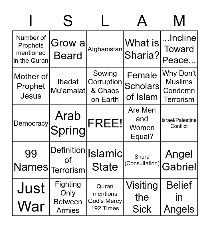 challenging-questions-about-islam-bingo-card