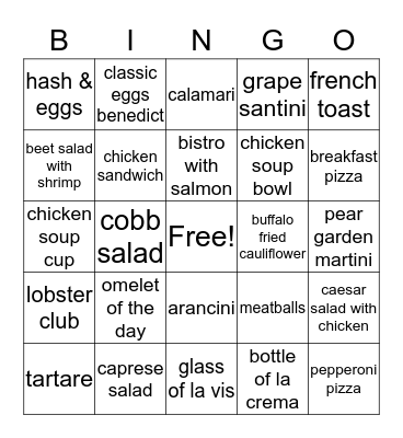 Sunday Funday!!!!!!!!!!!!!!!!!! Bingo Card