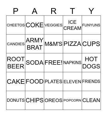 HAPPY BIRTHDAY MATTHEW Bingo Card