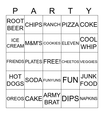 HAPPY BIRTHDAY MATTHEW Bingo Card