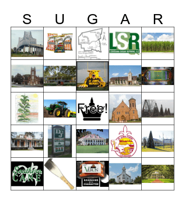 St. James Parish Bingo Card