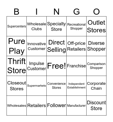 Tre'Von Levene Bingo Card
