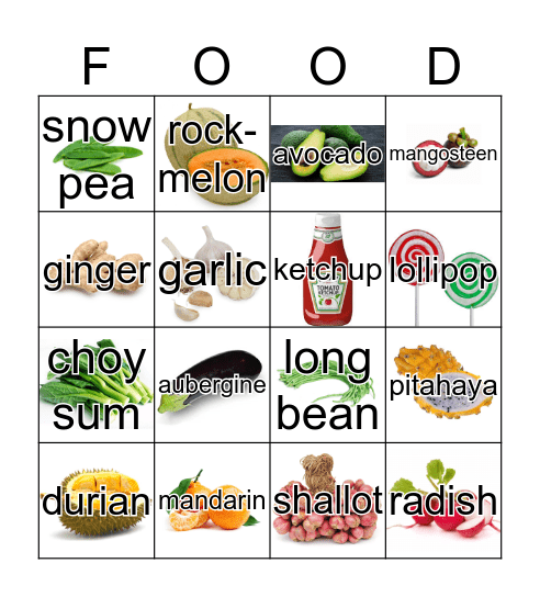 Shopping Bingo_2 Bingo Card