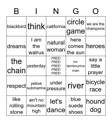 Communication Group 8-19-18 Bingo Card