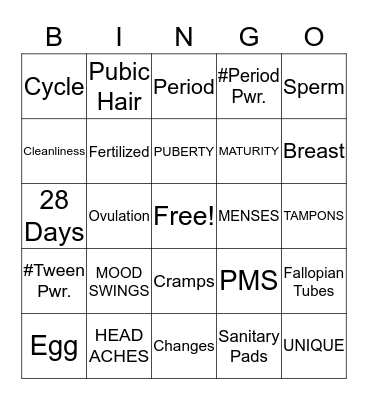 CELEBRATE BECOMING Bingo Card