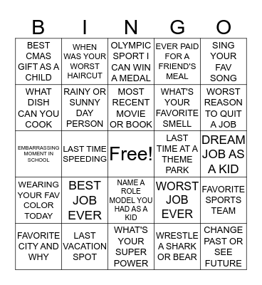 SAN DIEGO CHRISTIAN ENTREPRENEUR Bingo Card