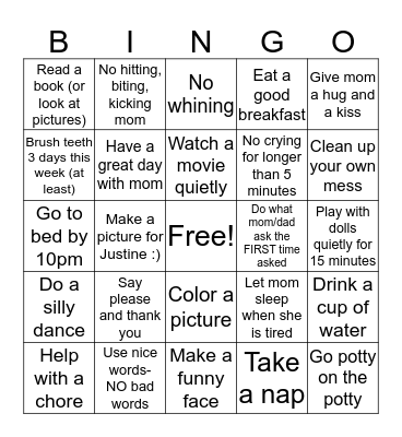 Kelce Bingo Card