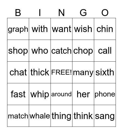 Wonders Unit 2 Week 5 Bingo Card