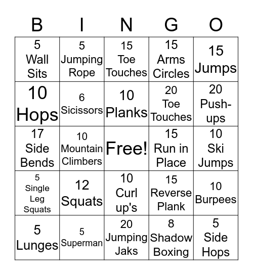 Eluceny/ Bingo card  Bingo Card