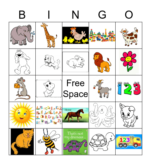 Baby Branch  Bingo Card