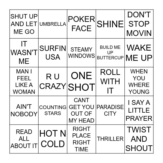 BINGO 06 Bingo Card