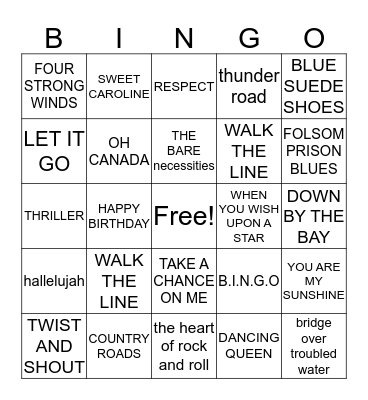 Bridge sept 2018 Bingo Card