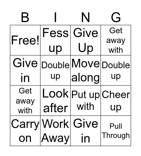 BINGO! Soccer & Food Edition Bingo Card