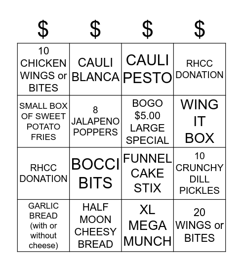 $ALES OLYMPICS Bingo Card