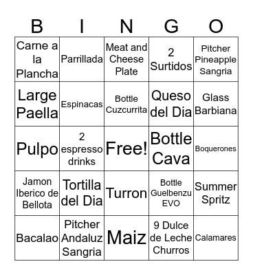 Saturday Night Fever Bingo! Bingo Card