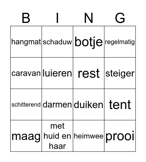 Blok 1.1.3/1.1.4 (16) Bingo Card
