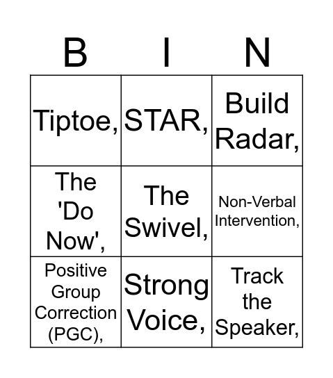 4/9/18 Reflection on 100% and WTD Bingo Card