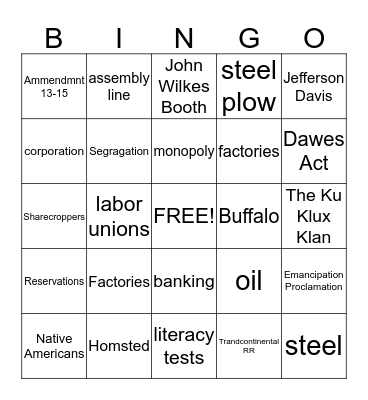 Quarterly Bingo ( first Quarter) Bingo Card