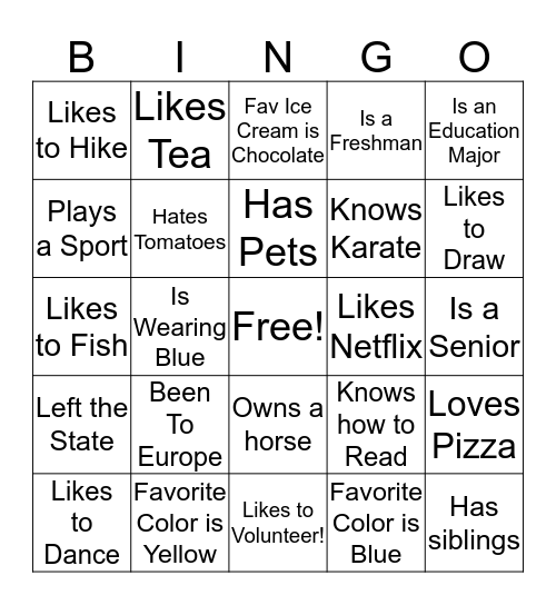 PHP First Meeting! Bingo Card