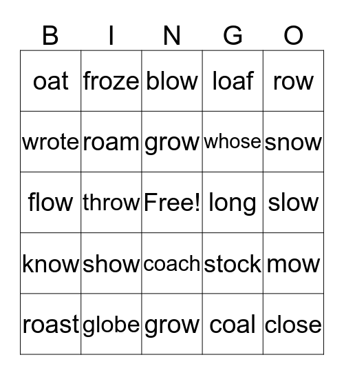 Yew Ming's Bingo (#20) Bingo Card