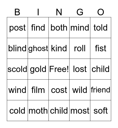 Yew Ming's Bingo (#23) Bingo Card