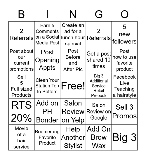 CDT BINGO Card