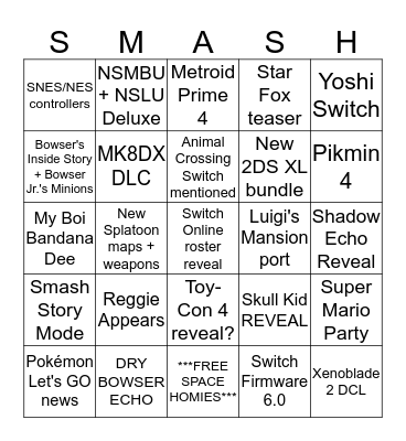 Direct Bingo (7/9/18) Bingo Card