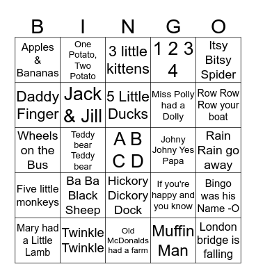 AIRA's BINGO Card