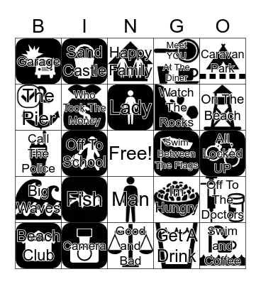 Bogan Bingo  Bingo Card