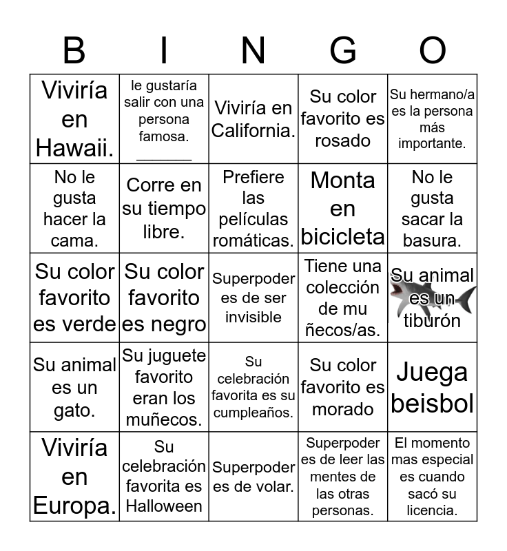 Presentación de Variantes de Bingo