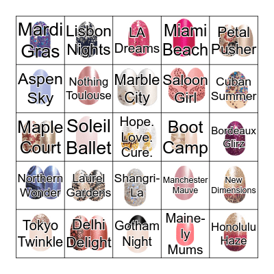 Nail-ingo! Bingo Card