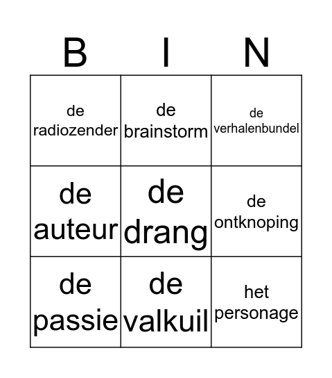 jouw wereld mijn wereld gr.8 bl.1 H 1 Bingo Card