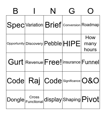 DMV.ORG Bingo Card