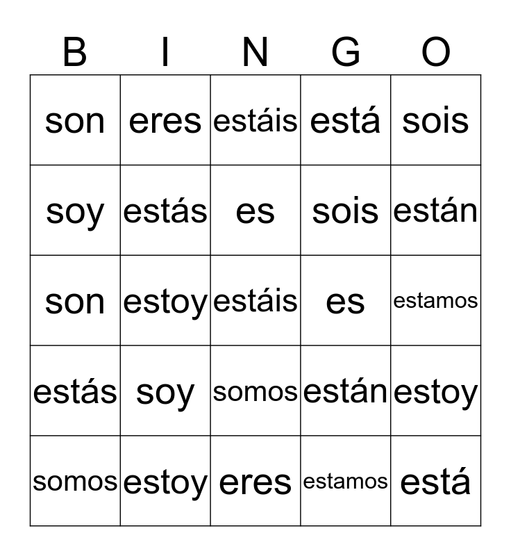 Play Ser Vs. Estar Online | BingoBaker