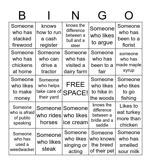 Career Development Events Bingo! 2018 Bingo Card